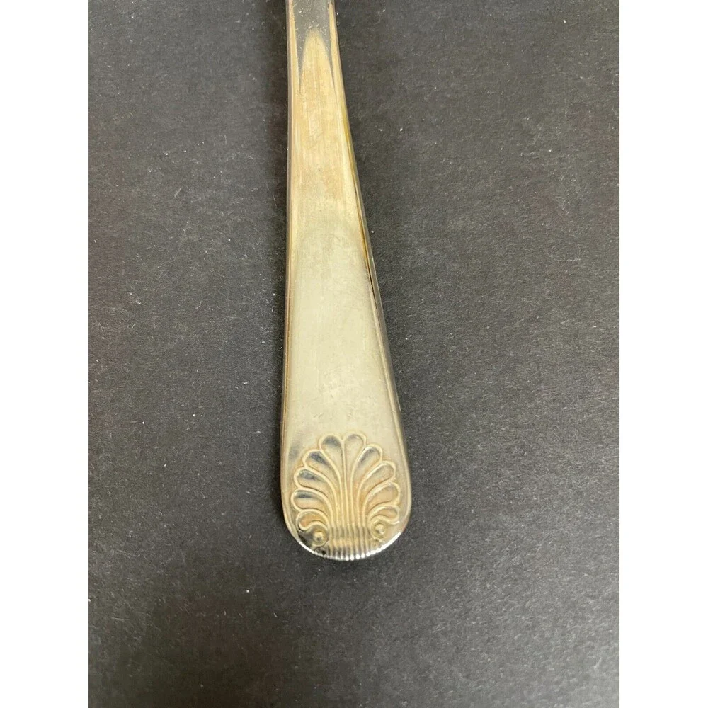 W.A. ITALY Silverplated Salad Fork 9.25 Inch Vintage