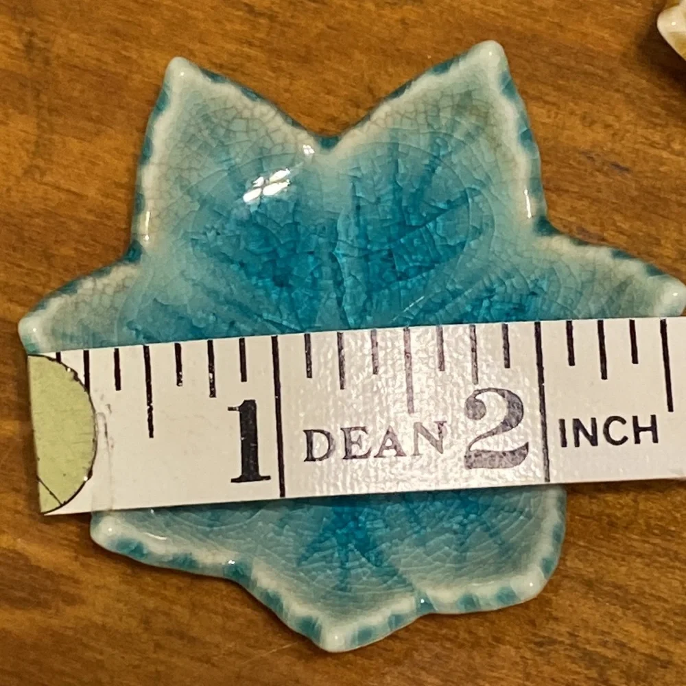 Tiny spoon chopstick rest ceramic tiny plate saucers