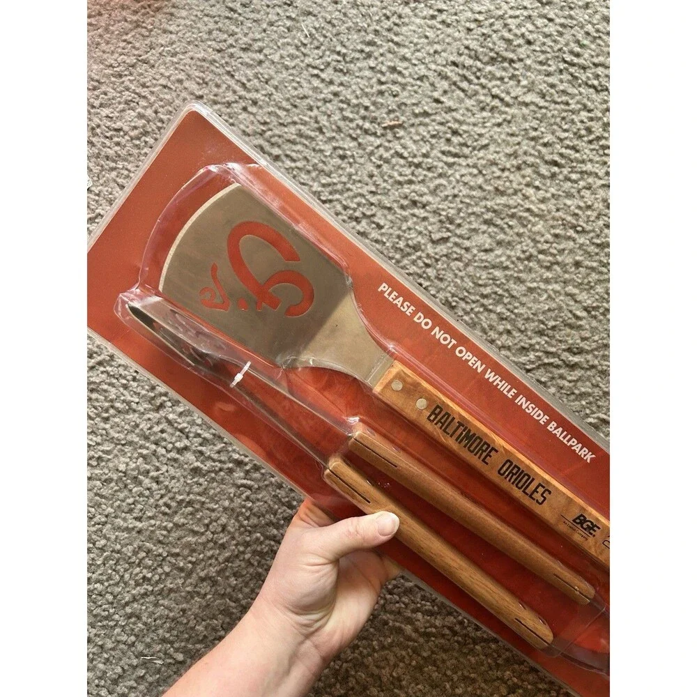 Baltimore Orioles Grill BBQ Set New in Box 2016 Father's Day Weekend Fan Prize