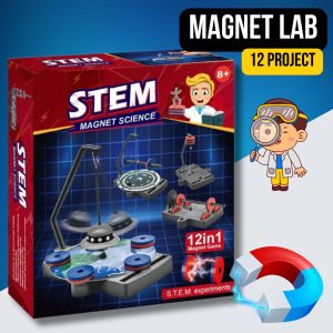 Magnet Lab STEM Kit – 12 Experiments