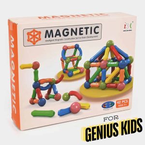 Magnetic Construction Set – 42 Pieces