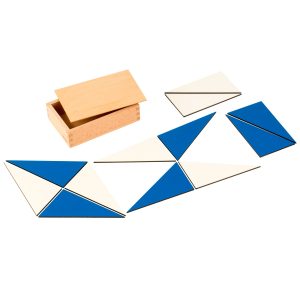 Constructive Triangle Blue